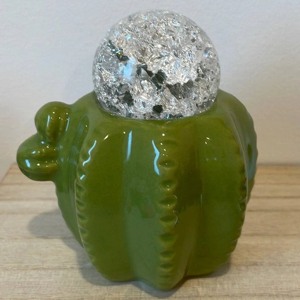Cactus Tea Light and Sphere Holder/Stand